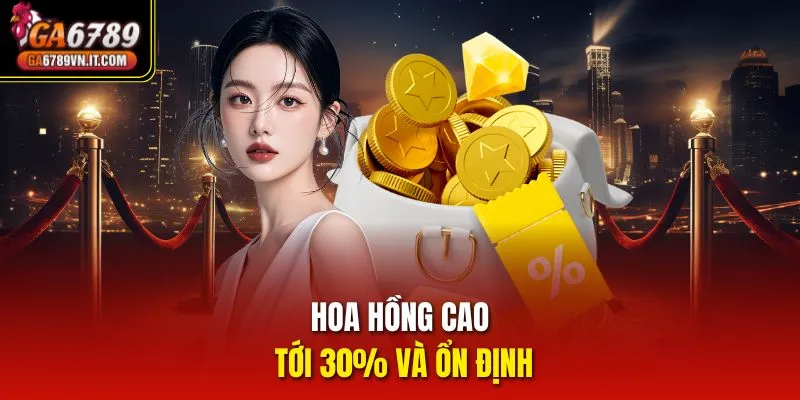 Hoa hồng cao tới 30% và ổn định