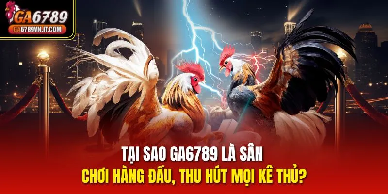 Tại sao ga6789 là sân chơi hàng đầu, thu hút mọi kê thủ?